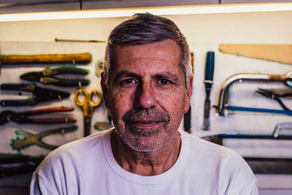 Portret elektroinštalaterja Gregorja Kaca